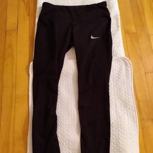 Legging Nike, taille M junior, noir